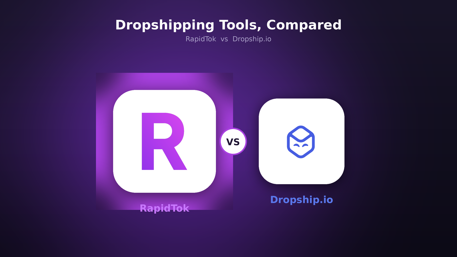 Dropship.io vs RapidTok (2026): Best TikTok Shop Product Research Tool?