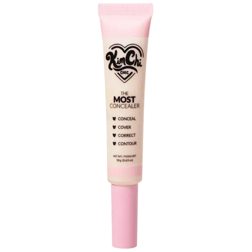 KimChi Chic Beauty The Most Concealer - 18g, Buildable Full-Coverage, Matte & Satin Hybrid Finish