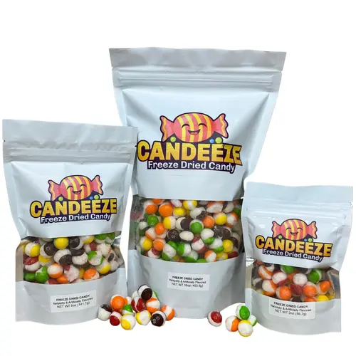 Freeze Dried Rainbow Crunch Candy - Candeeze (Sweet Snack Candies)