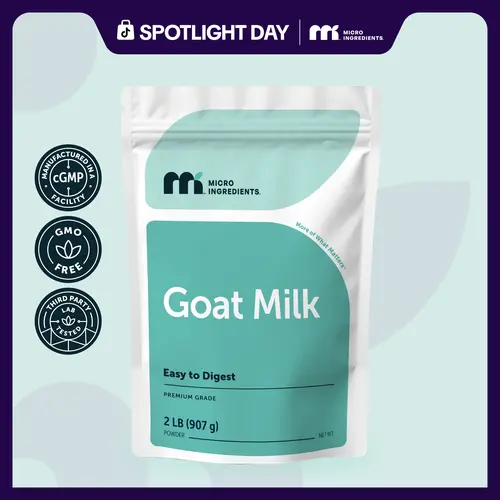 Micro Ingredients Goat Milk Powder - Rich in Protein, Calcium, & Probiotics Dairy Milky