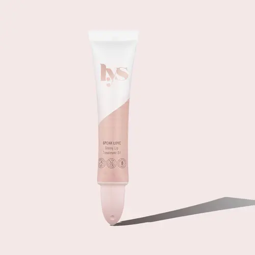 LYS Beauty Speak Love Glossy Lip Treatment Oil, Hydrating Moisturizer with All-Day Moisture & High-Shine Finish, Lip Moisturizer
