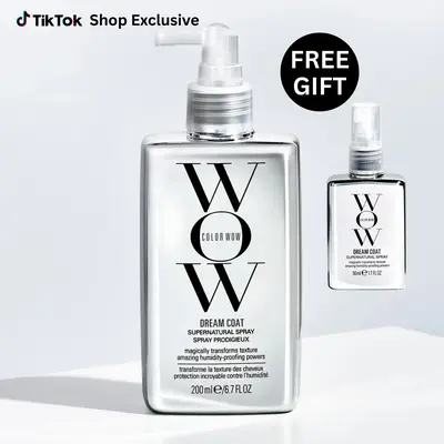 Color Wow Dream Coat Anti-Frizz Spray | Frizz Treatment | Anti Humidity Spray | Hair Gloss | Glass Hair | Frizzy Hair Treatment | Heat-Activated Shine Treatment | Formulated With Calendula Flower Extract