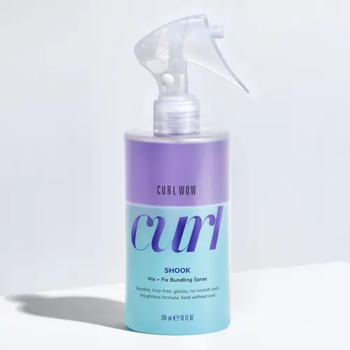 Color Wow's Curl Wow Shook Mix + Fix Bundling Spray for Curly Hair