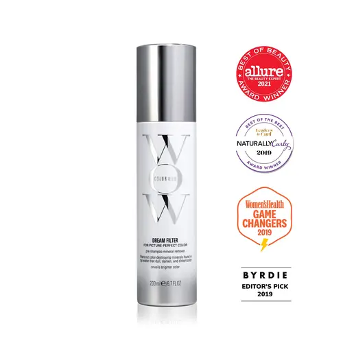 Color Wow Dream Filter Pre-Shampoo Treatment | Hard Water Detox | Mineral Remover for Hair | Hard Water Hair Treatment | Removes Mineral Buildup for Clean, Shiny Hair | Great For Blonde Hair Upkeep