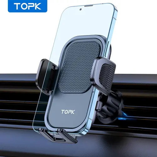 Car Air Outlet Phone Holder Mount, Phone Holder For Car Vent, 360 Degree Rotatable Cellphone Rack, One Hand Operation Smartphone Navigation Bracket, Universal Car Interior Phone Stand, Phone Holders For Your Car Vent, Car Accessories 2024