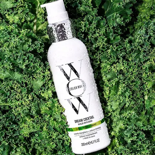 Color Wow Kale Cocktail Leave-In Hair Repair Treatment | Damaged Hair Treatment | Split End Treatment | Hair Breakage Treatment | Heat-Activated Leave-In for Stronger Hair | Heat Protection | Formulated With Castor Oil