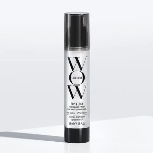 Color Wow Pop + Lock High Gloss Finish Serum | Hair Oil-In-Serum for Frizzy Hair | Anti Frizz Serum for Smooth, Glossy Hair & High Shine Finish | With 3 Levels Of Heat Protection | UV Protection Against Color Fade