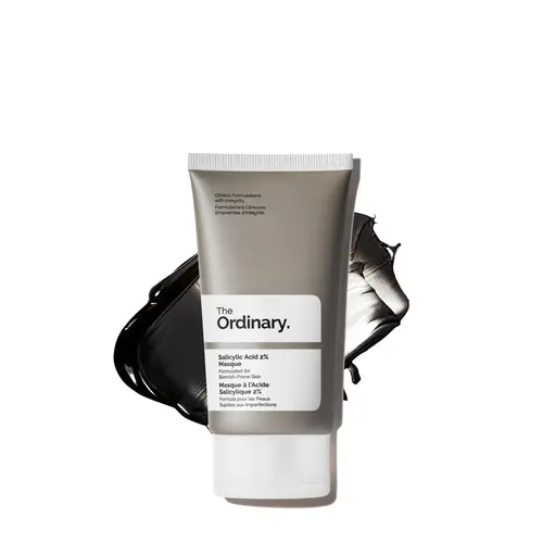 The Ordinary Salicylic Acid 2% Masque, Clarifying Charcoal & Clay Mask for Blemish-Prone Skin