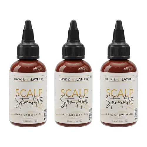 Scalp Stimulator hair growth oil -  3 Month Supply Haircare  Rosemary + Mint growth thin stimulate growth treatment Peppermint Nourishing Hair Oil Set
