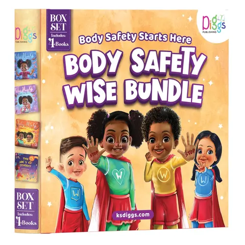 Body Safety Wise Box Set I: 4 Children's Book Set on Safe Touch & Consent