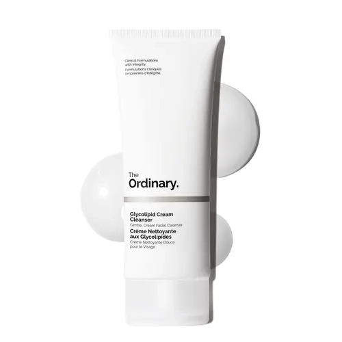 The Ordinary Glycolipid Cream Cleanser, Gentle Makeup Removal with Plant-Derived Glycolipid Agents, 5.1 Fl Oz