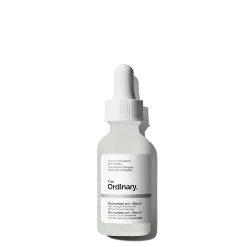 The Ordinary Niacinamide 10% + Zinc 1%, Smoothing Serum for Blemish-Prone Skin