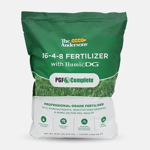 The Andersons PGF Complete Professional-Grade 16-4-8 Premium Concentrated Plant Fertilizer - Outdoor All-Purpose Garden & Lawn Fertilizer with 7% Humic Acid, Quick Green-Up, Feeds Up to 8 Weeks