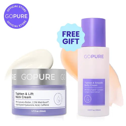 GOPURE Neck Cream Tighten & Lift Firming Cream for Crepey Skin