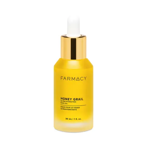 Honey Grail - Facial Hydrating Face Oil with Honey, Antioxidants, Vitamins, Moisturizer, Coconut, Rosemary, Sea Buckthorn - Lightweight Non-Comedogenic Serum for Dewy Glow, Morning Routine, Anti-Aging, Barrier Repair (Benefits Hair Skin Nails, Hair),