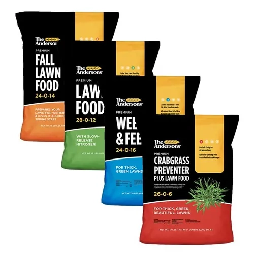 The Andersons Full Season Lawn Care Full Kit - DIY Outdoor Kit for Newbies, with Weed Killer, Fertilizers & Plant Food for Thick Grass, Safe for All Turf Types, Covers Growing Season, Single Ship, Save Up to 30%