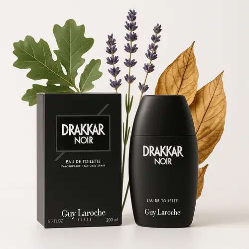 Guy Laroche Drakkar Noir Men’s EDT Spray 6.7 oz, Classic Masculine Cologne, Long-Lasting Fragrance Gift for Him