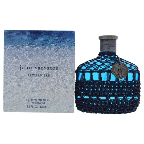 Artisan Blu by John Varvatos for Men - 4.2 oz EDT Spray, Fresh Woody Aquatic Scent