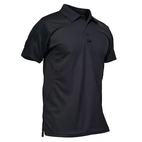 MAGCOMSEN Men's Quick Dry Pique Jersey Polo Shirt - Short Sleeve Tactical Active Top, Breathable Basics with Penready Pockets, Fitted for Golf, Outdoor Activities, Work, Active Tops, Hiking,sohochic