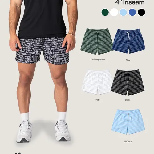 Haus | Breathable Mesh Gym Shorts | 4" Inseam