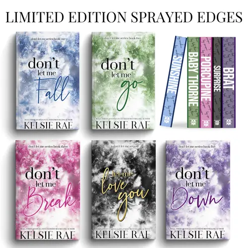 Kelsie Rae Don't Let Me Series Trade Paperback Hockey Book Bundle Set - English, 5-Book Collection, College Hockey Players, Forbidden Love, Grumpy/Sunshine, Boyfriend's Best Friend, Sucker for Sexual Tension, Soft or Hard Cover for Romance Fans