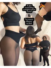 Women's Original Magic Fleece Lined Leggings - Lady Clothes, Cute Clothes, Compression Band, 1-Seam Option, Closed Foot, XXS-3XL, 4 Shades, Plus Size Available, Light-Brown Fur Fleece Tights