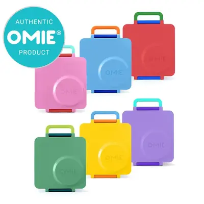 OmieBox Insulated Bento Lunch Box with Thermos and 3 Compartments - TTS, High Quality Stainless Steel, Leak-Proof, Easy to Clean - Sturdy, Set