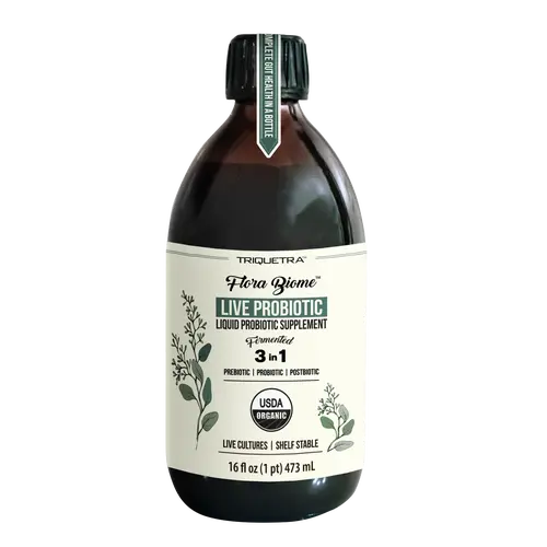 Flora Biome Live Probiotic - Natural Supplement for Health - Edible