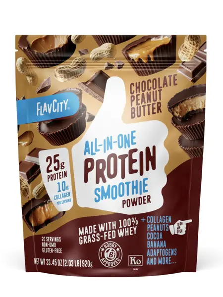 Chocolate Peanut Butter Protein Smoothie