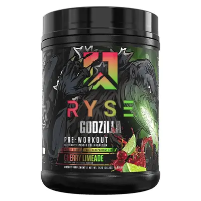 RYSE Godzilla Pre Workout Powder - Noel Deyzel Signature - 400mg Caffeine, High-Stim Energy Supplement with Beta Alanine - 40 Servings