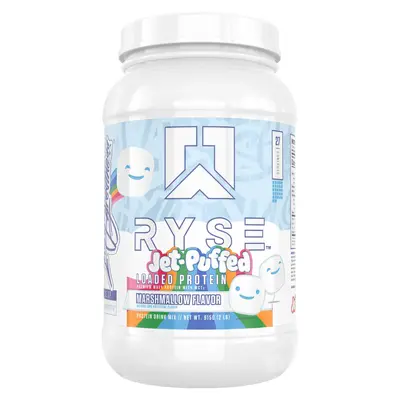RYSE Loaded Protein Powder - 25g Whey Protein Isolate & Concentrate with Prebiotic Fiber & MCTs - Low Carb, Low Sugar, Digestive-Friendly