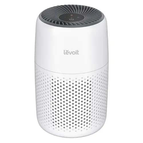 Levoit Core Mini Air Purifier - 3-in-1 Filter Cleaner with Fragrance Sponge, 1.06 kg Portable Household Items for Bedroom, Anti-Allergy, Viral Protection, Smoke, Dust, Pet Odors Relief, 1.06 Kilograms