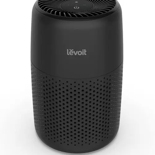 Levoit Core Mini Air Purifier - 3-in-1 Filter, Fragrance Sponge for Aromatherapy, 200CFM Lightweight Unit, Filters Smoke, Allergies, Pet Dander, Odor, Dust, 100-240V, for Bedroom, Office (Black)