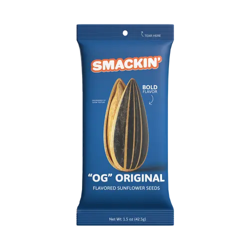 OG Original Sunflower Seed Sampler Pack, 6 Total 1.5 Ounce Single Serve Bags