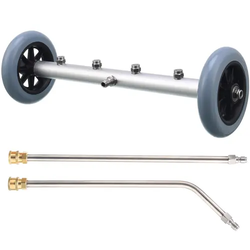 RIDGE WASHER Pressure Washer Undercarriage Cleaner, 16 Inch Undercarriage Washer, Hydraulic Powered Under Car Cleaner with Straight Extension Wand, 4000 PSI, DealsForYouDays, Pressure Washer Accessories, High Pressure Washer,toolupgrade