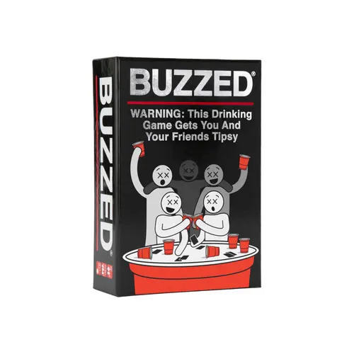 Buzzed Drinking Game by Relatable – Adult Party Activity with 200 Cards, Summer Drinking for Parties, Bachelor Party Favorite, Travel-Friendly Fun for Groups