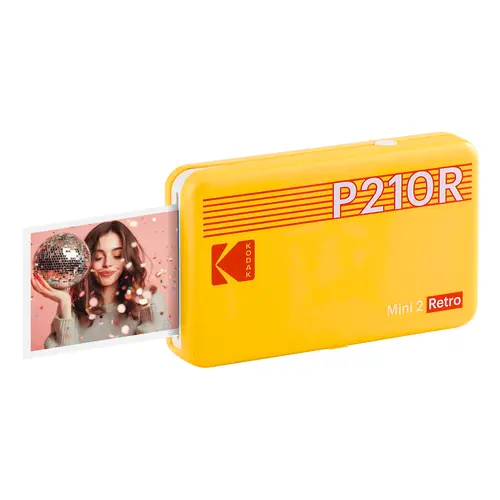 KODAK Mini 2 Retro 2x3 Portable Photo Printer, 38 Sheets, Bluetooth Smartphone Printer for iPhone & Android, Instant Color Prints, 4PASS Dye Sublimation
