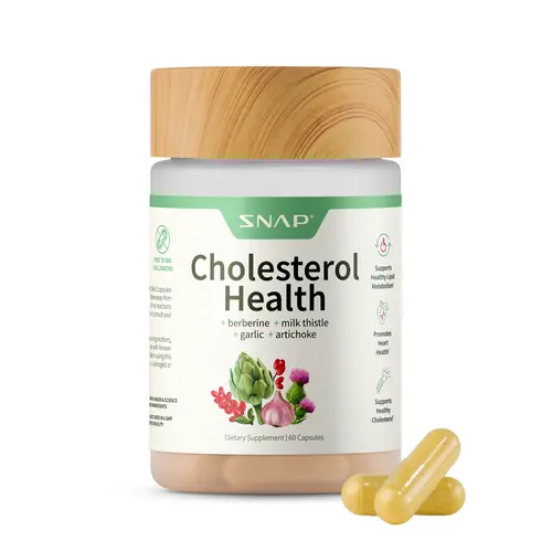 Snap Supplements - Cholesterol Health - Support Healthy Cholesterol Levels & Natural Heart Health - 3rd party tested