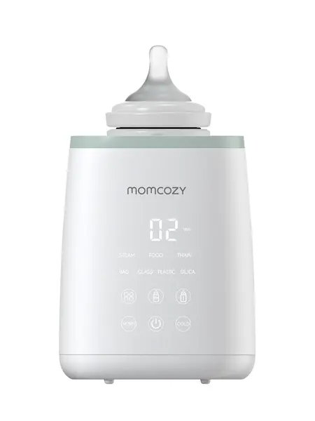 Momcozy Bottle Warmer, Fast Bottle Warmers for All Bottles with Timer, Accurate Temperature Control, Automatic Shut-Off MW01 Sterilizer Organizer Feeding