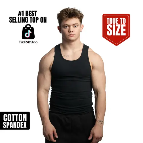 EKKO OG Beaters Tank Top - True To Size | 370+ GSM | Cotton and Spandex Athletic Workout Clothing