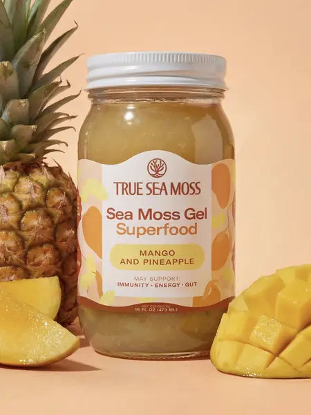True Sea Moss Irish Sea Moss Gel | Multiple Flavors – Rich in Essential Minerals & Vitamins – supports vitality