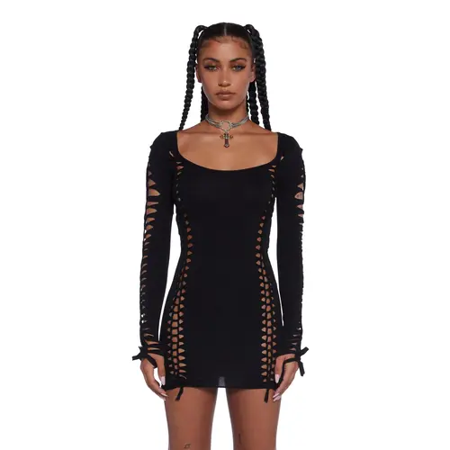 Alternative Spells Cut-Out Dress