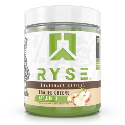 RYSE Loaded Greens Superfood Powder - Daily Supplement with Greens Balance for Digestion, Immunity, and Energy Support - 30 Servings
