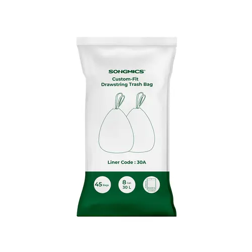 【Deals For You】8 Gallon Drawstring Trash Bags for Dual Trash Can