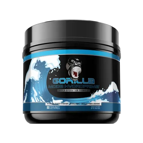 Gorilla Mind Hydroprime Glycerol Powder - Hydrating Pre Workout Formula  400g (Unflavored)
