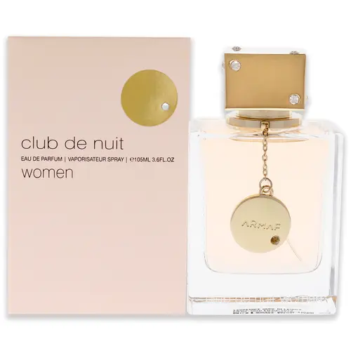 Armf Club De Nuit 3.6 oz EDP for women- 3.6 oz EDP Spray, Fruity Scent,Spring/summer fragrance Romantic Women's Eau de Parfum Spray Lovers Bundle