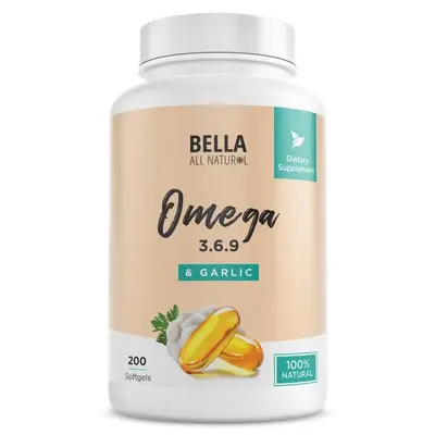 Bella All Natura Omega 3 6 9 & Garlic