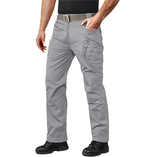 MAGCOMSEN Men's Lightweight Grid Rip-Stop Utility Military Style Menswear Pants - 9-Pocket Carry, Cargo Pocket, Belt Loops, Water Resistant, Metal Zipper, Fitted Cut, Knee Flex Zones, Outdoors Work-Hike Versatility,sohochic