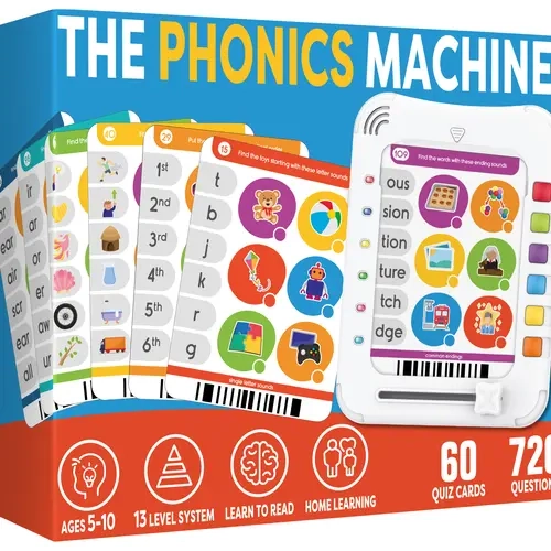Phonics Learning Pad - Electronic Learn to Read Game for Kids Ages 5-11