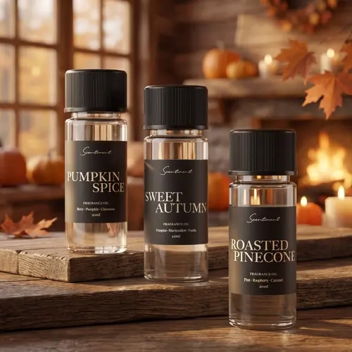Fall Scents Discovery Set - 20ml Each - Aromatic & Cozy Seasonal Delights